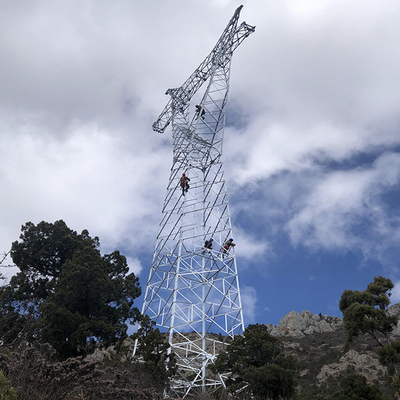 Tháp đường dây truyền tải trên không 10 - 500kV mạ kẽm nhúng nóng