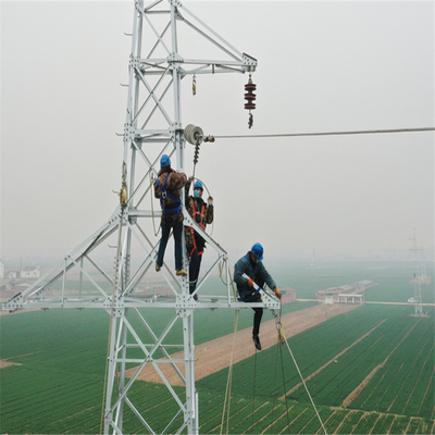 Tháp điện thép góc mạ kẽm 132KV OHTL