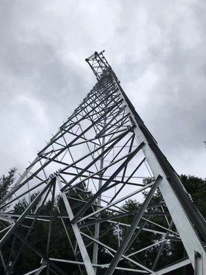 ASTM123 Tháp lưới thép phân phối điện 110KV mạ kẽm