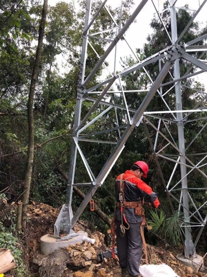 Tháp truyền tải thép góc 110KV HDG