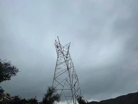 Tháp thép góc mạ kẽm nhúng nóng cho đường dây truyền tải 110KV