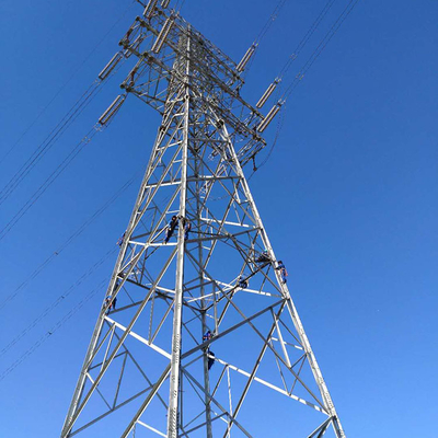 Tháp đường dây truyền tải điện 132KV HDG Angle Steel