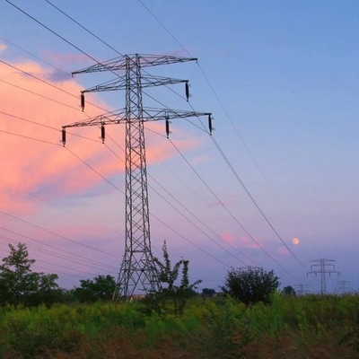 Tháp đường dây truyền tải điện bằng thép 33KV 130KV 500KV