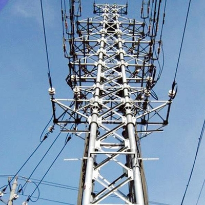 Tháp truyền tải lưới thép 220kv HDG Q235B Q345B