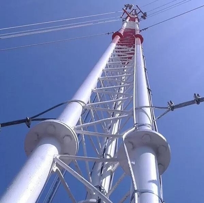 Tháp ăng ten kính thiên văn ba ống 138kv cho dịch vụ tiện ích