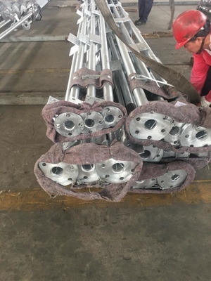 OEM Anger Steel 3 chân Tháp lưới tự hỗ trợ cho viễn thông