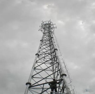 Tháp thép viễn thông hình ống HDG dài 50m