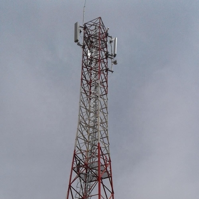 Góc 4 chân 100M Tháp thép viễn thông Góc cực điện