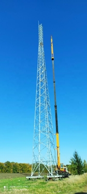 Vật liệu Tháp thép Viễn thông Q255 Antenna Lattice