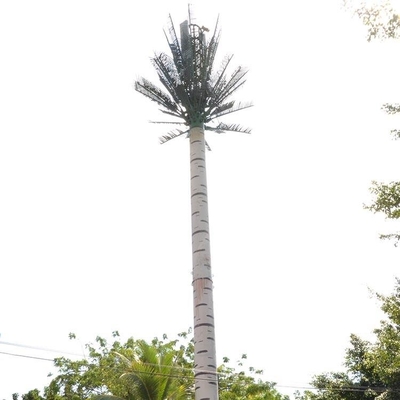 Tháp ống thép viễn thông Cáp quang mạ kẽm