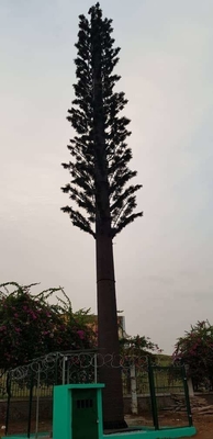 Vật cản viễn thông Tháp cọ ngụy trang Thép carbon