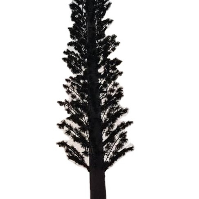 Vật cản viễn thông Tháp cọ ngụy trang Thép carbon