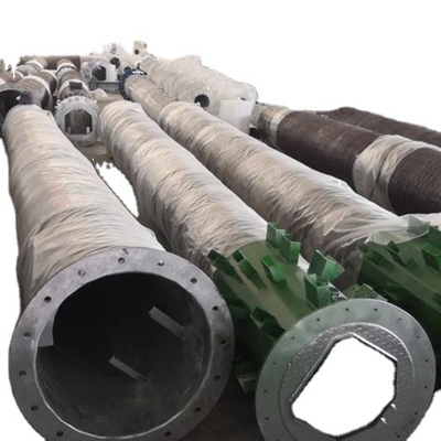 Q235B Tháp mạ kẽm đơn cực bằng thép Cây cọ ngụy trang