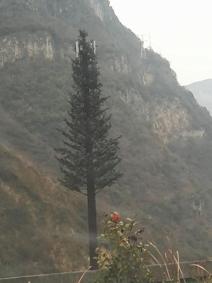 Ăng-ten Mast ngụy trang Cây cọ Tháp Viễn thông Thép Q235B