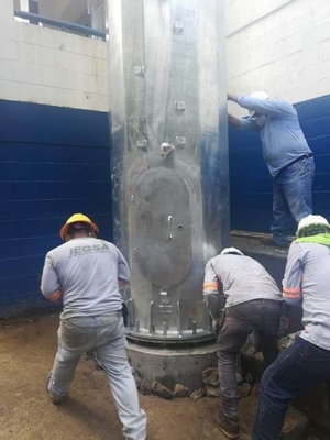 Tháp sắt đơn cực viễn thông 20m dành cho viễn thông