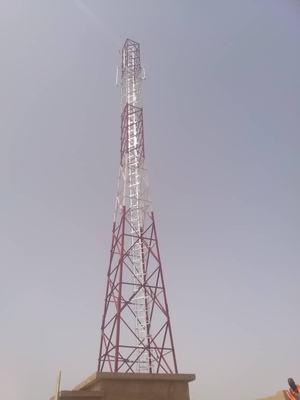 Tháp lưới thép di động 4 Góc hình tứ giác có chân