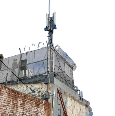 Ăng-ten trên mái nhà bằng thép mạ kẽm nhúng nóng Mast tháp thép Q235 Q345
